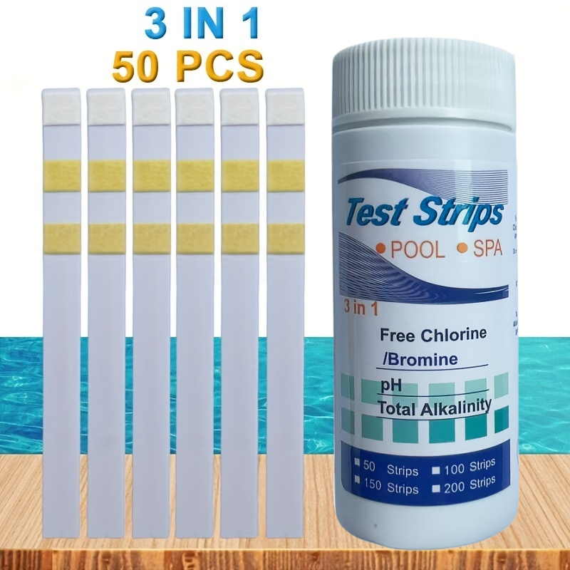 Marine Aquarium Water Testing - شرائط اختبار الكلور ودرجة الحموضة لحمامات