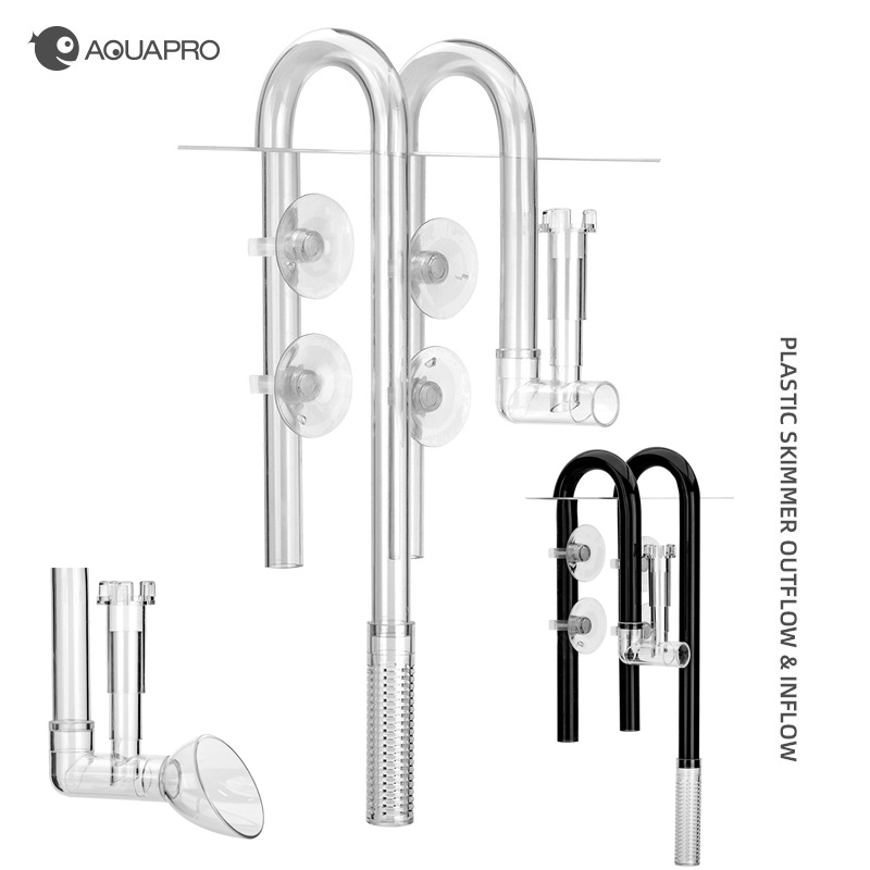 Marine Aquarium Uv Filter - AQUAPRO تدفق التدفق مدخل المخرج مقشدة