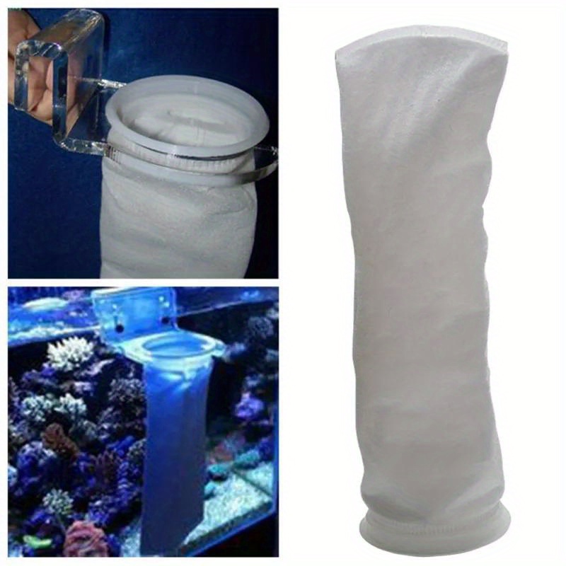 جوارب فلتر حوض السمك 150 ميكرو - مراجعة Marine Aquarium Filter Media وسعره