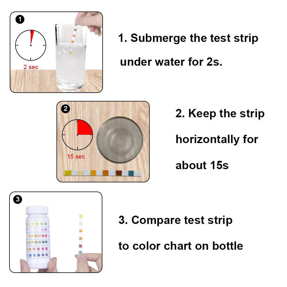 شرائط اختبار مياه حمام السباحة - مراجعة Marine Aquarium Water Testing وسعره