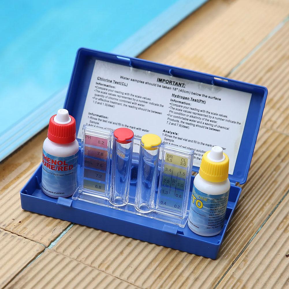 مجموعة اختبار الكلور Ph ، جهاز - مراجعة Marine Aquarium Water Testing وسعره