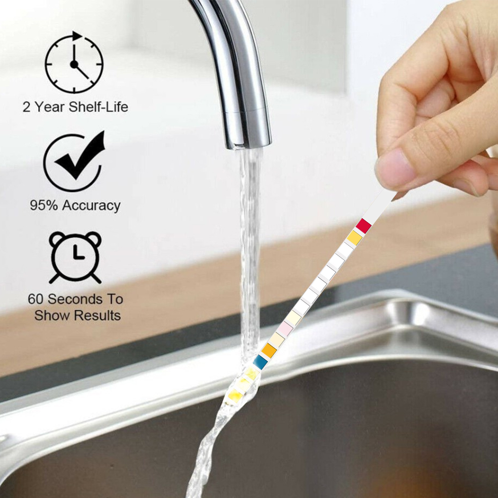 شرائط اختبار المياه Yieryi 16  - مراجعة Marine Aquarium Water Testing وسعره