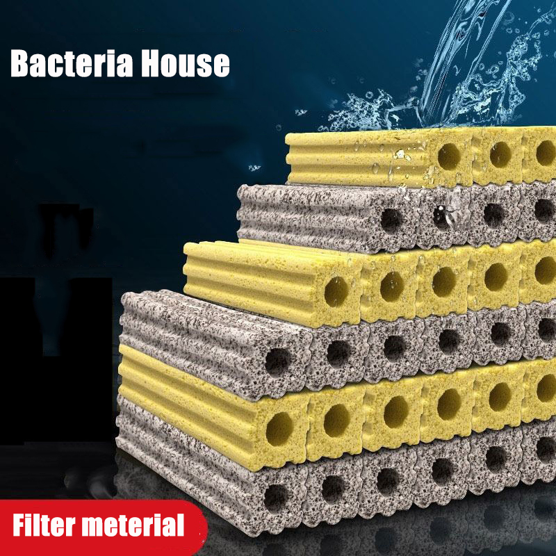 20 قطعة/الوحدة حوض السمك البكت - مراجعة Marine Aquarium Filter Media وسعره