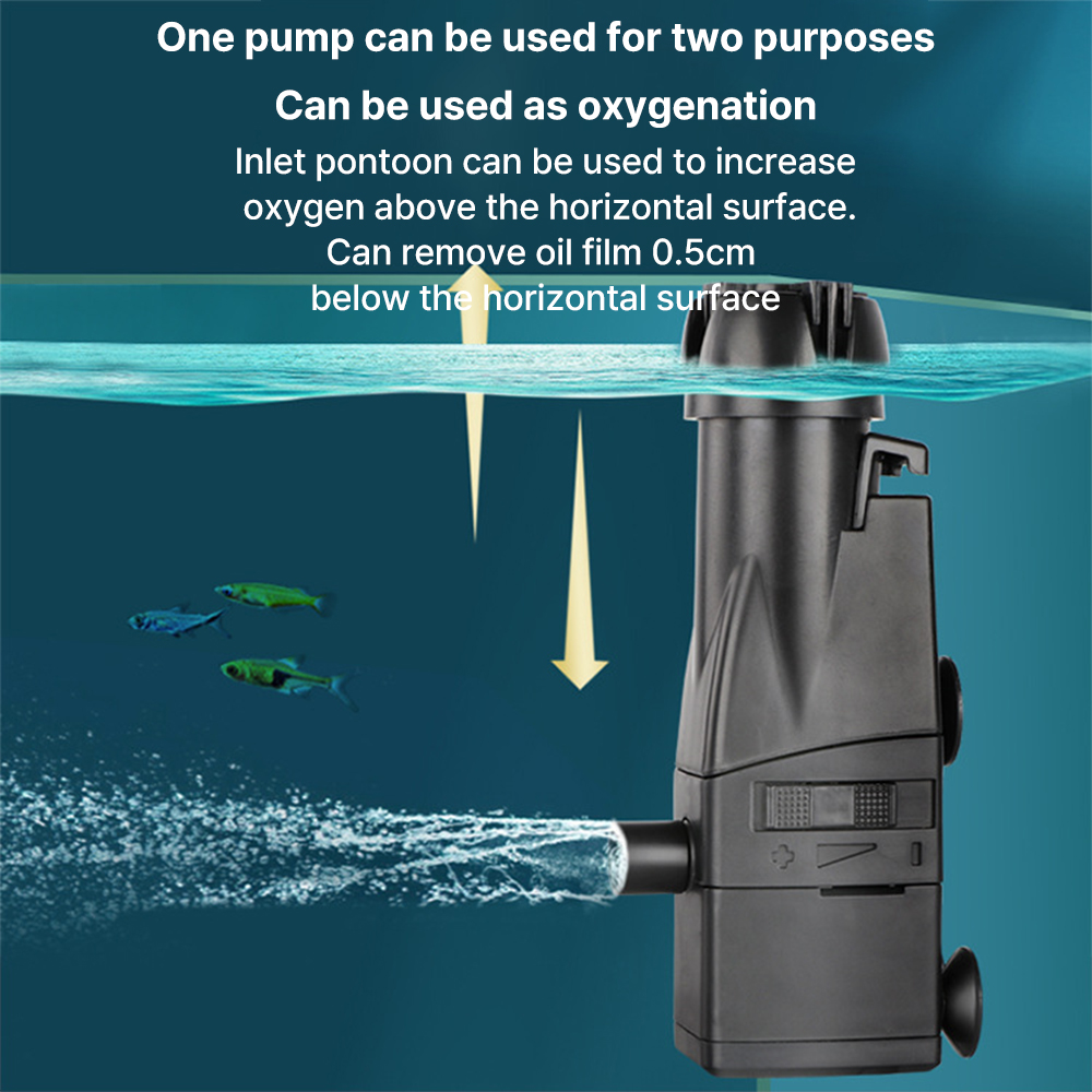 جديد حوض السمك سطح النفط مقشدة - مراجعة Marine Aquarium Uv Filter وسعره